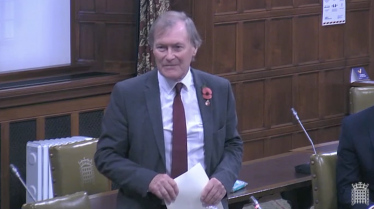 Sir David called more support for those with breast cancer during and after the Coronavirus pandemic 